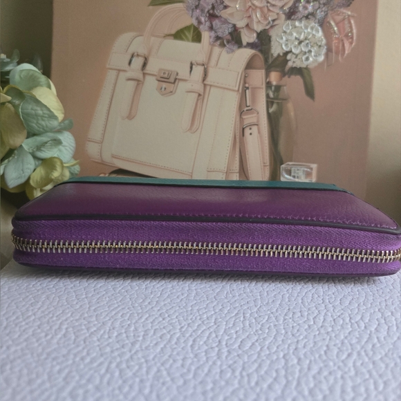 🛑SOLD🛑Gucci Bamboo Japanese Exclusive 2-Tone Long Continental Wallet GUC - Picture 5 of 15